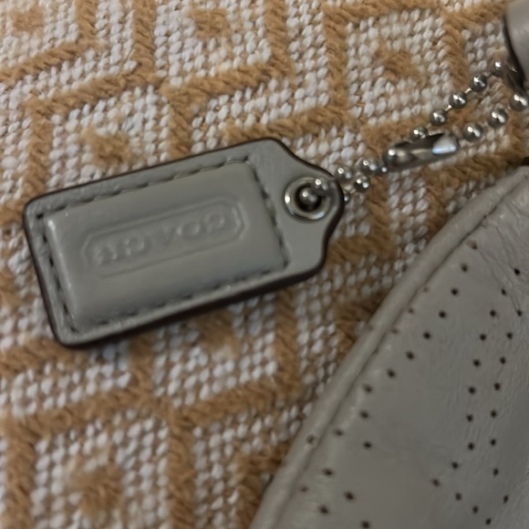 Tan coach wristlet. Very good condition. - Picture 3 of 6